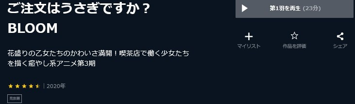 ごちうさ3UNEXT