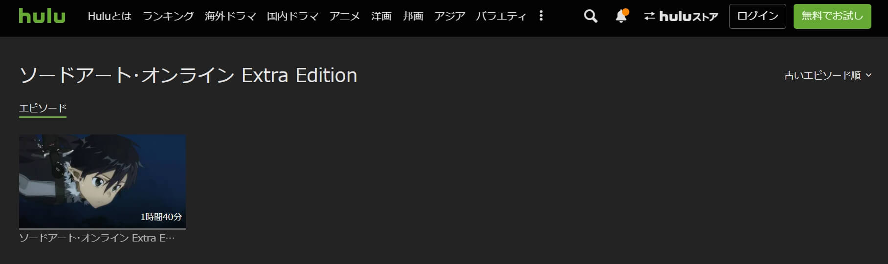 ソードアート・オンライン Extra Edition
