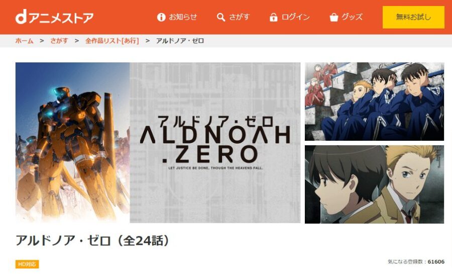 アニメ アルドノア ゼロの動画を全話無料で見れる配信サイトまとめ