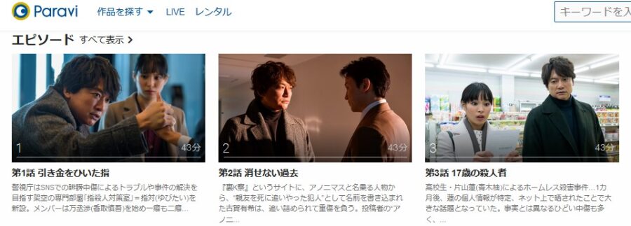 アノニマスParavi