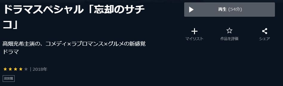 忘却のサチコ スペシャル(2018)