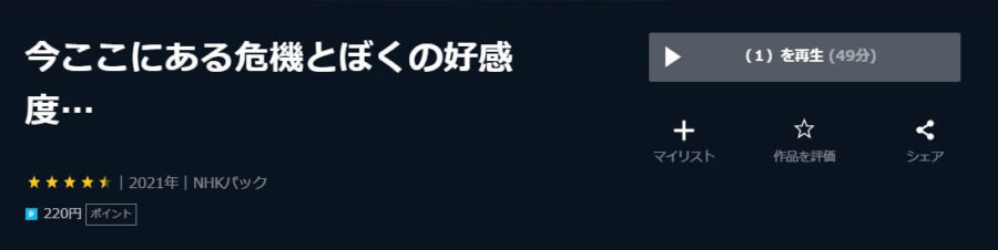 今ここU-NEXT
