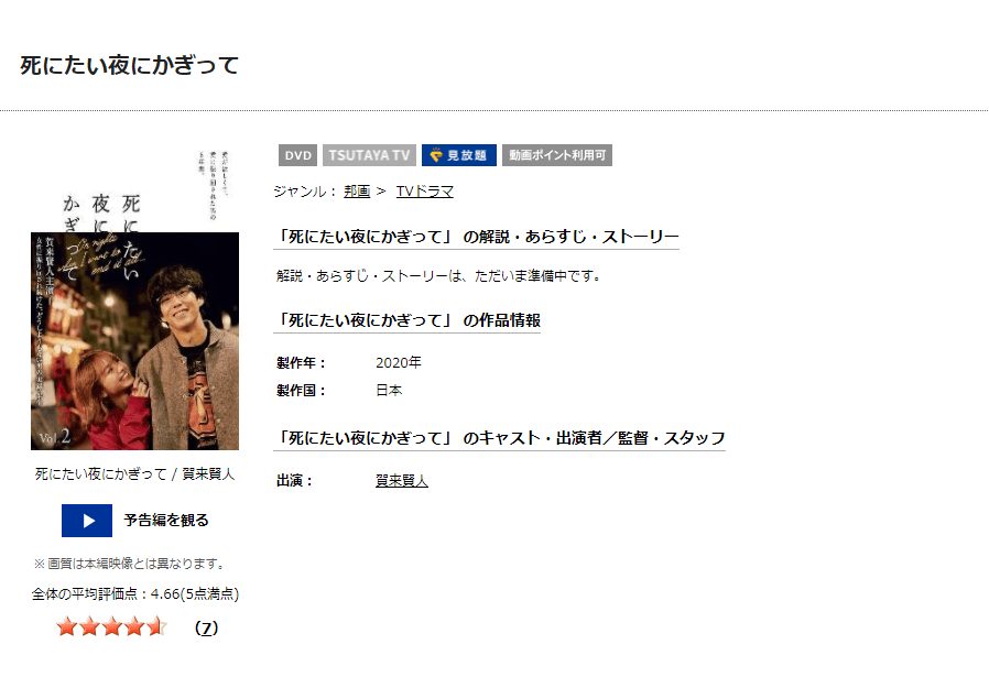 死にたい夜にDISCAS