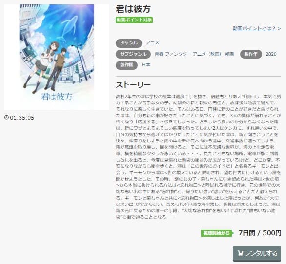 君は彼方music.jp