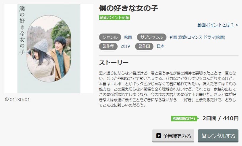 僕の好きな女の子music.jp