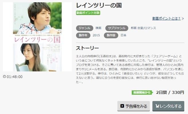 映画 レインツリーの国の動画をフルで無料視聴できる配信サイトまとめ