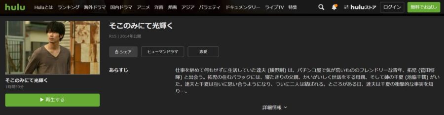 映画 そこのみにて光輝くの動画をフルで無料視聴できる配信サイトまとめ