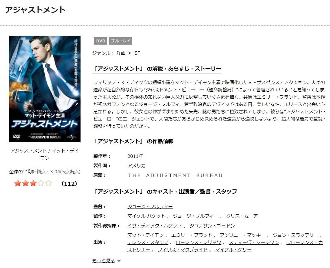 アジャストメントDISCAS