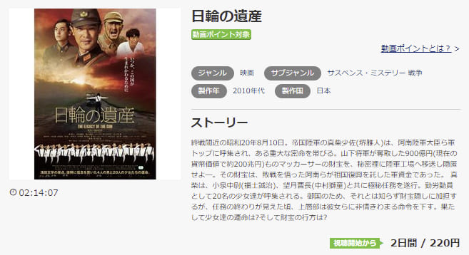 日輪の遺産music.jp
