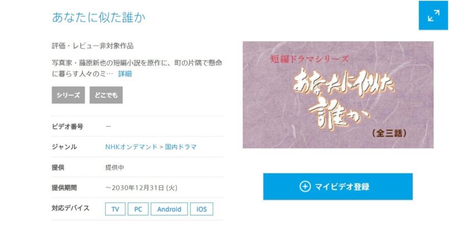 あなたに似た誰か