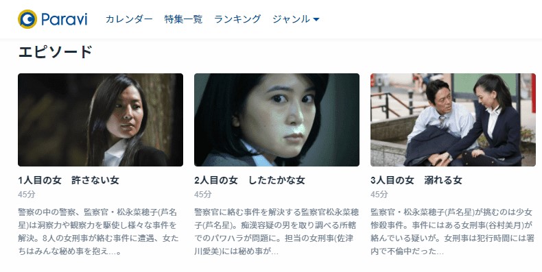 W県警paravi