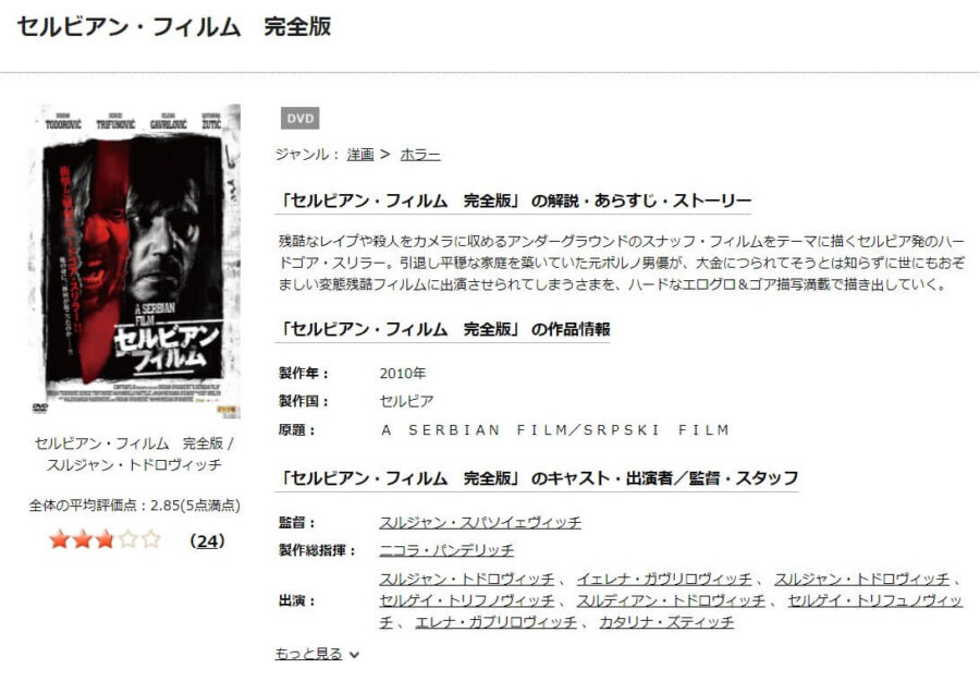 セルビアン・フィルムDISCAS