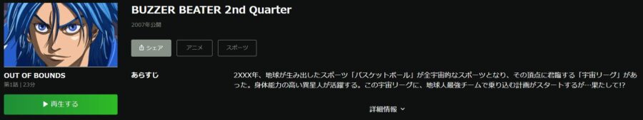 BUZZER BEATER(2期)Hulu
