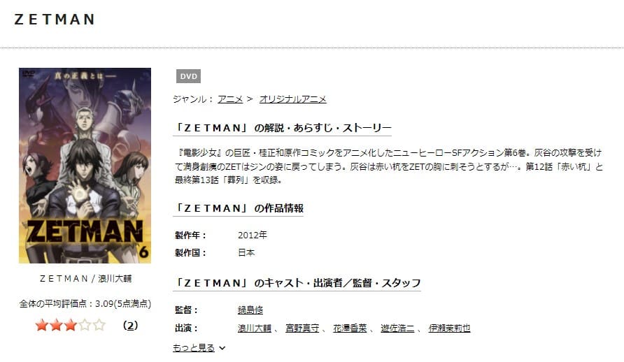 アニメ Zetmanの動画を無料で見れる配信サイトまとめ