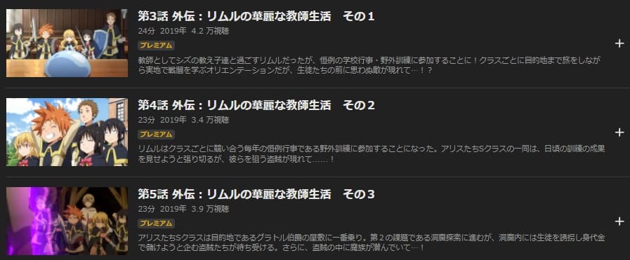 転スラOAD2ABEMA
