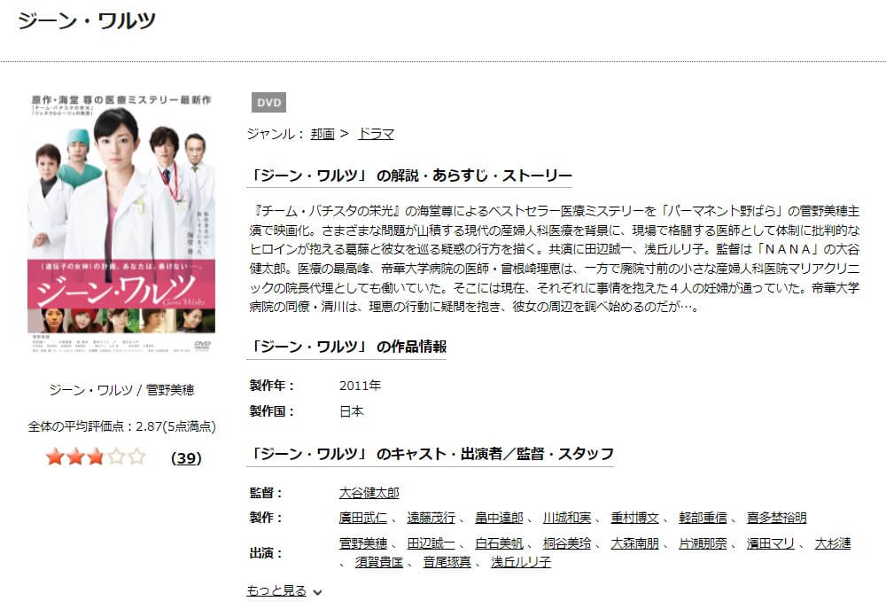 ジーン・ワルツDISCAS