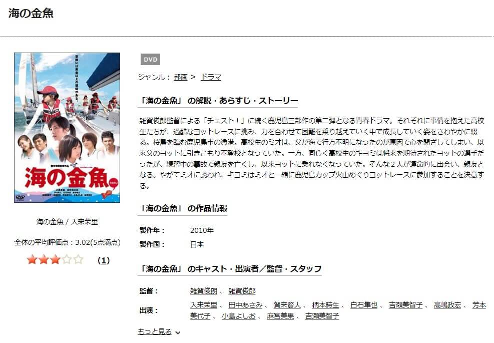 海の金魚DISCAS