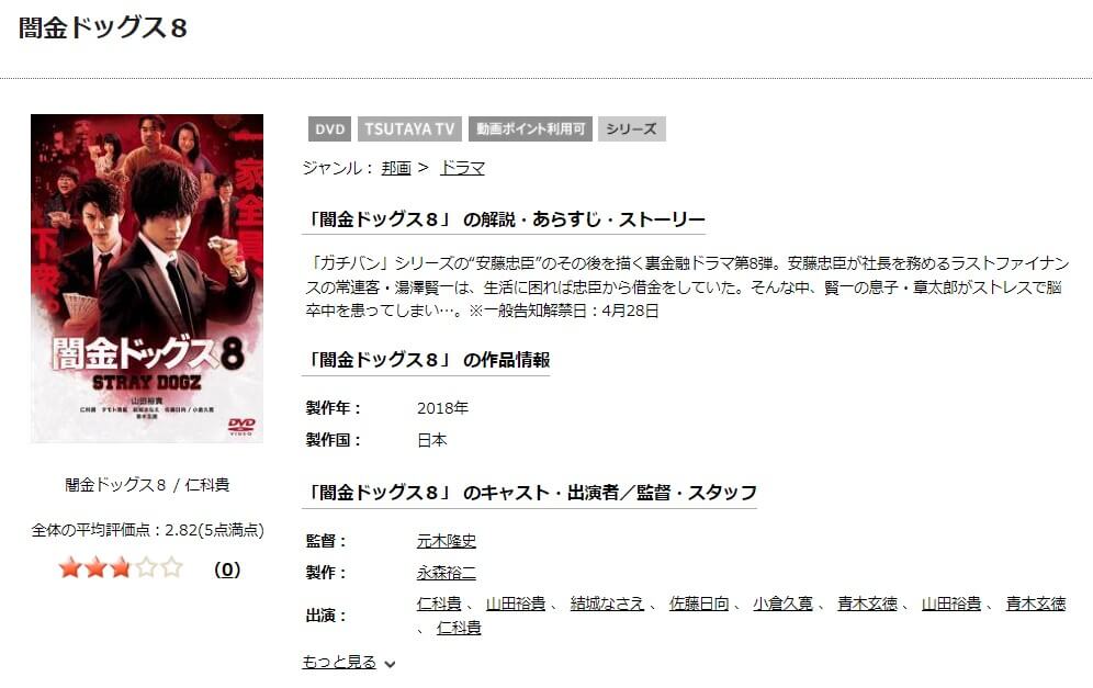 闇金ドッグス8DISCAS