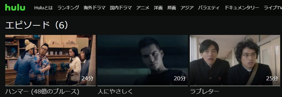 ブルーハーツが聴こえるHulu