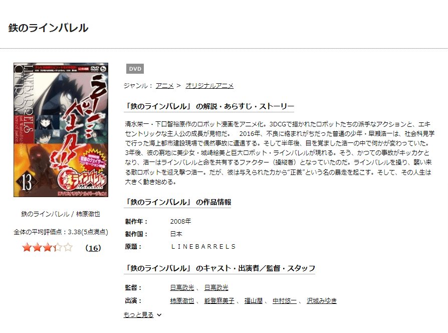 ラインバレルDISCAS