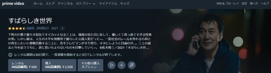 すばらしき世界