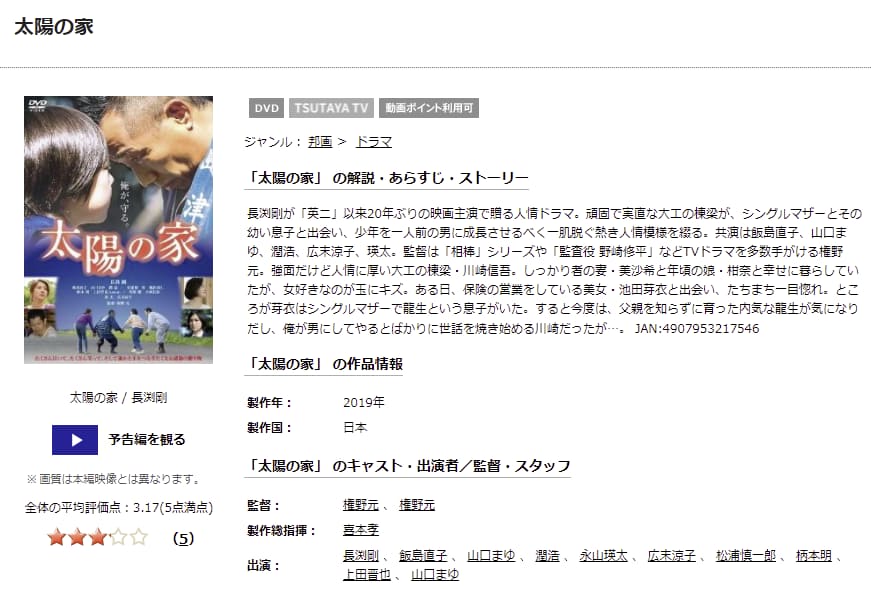 映画 太陽の家の動画をフルで無料視聴できる配信サイトまとめ 映画 太陽の家の動画をフルで無料視聴できる配信サイトまとめ
