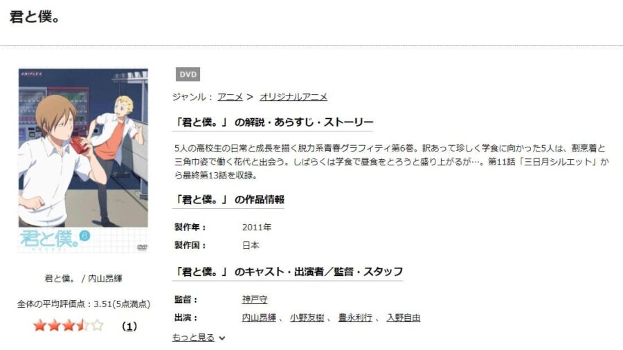 きみぼくDISCAS
