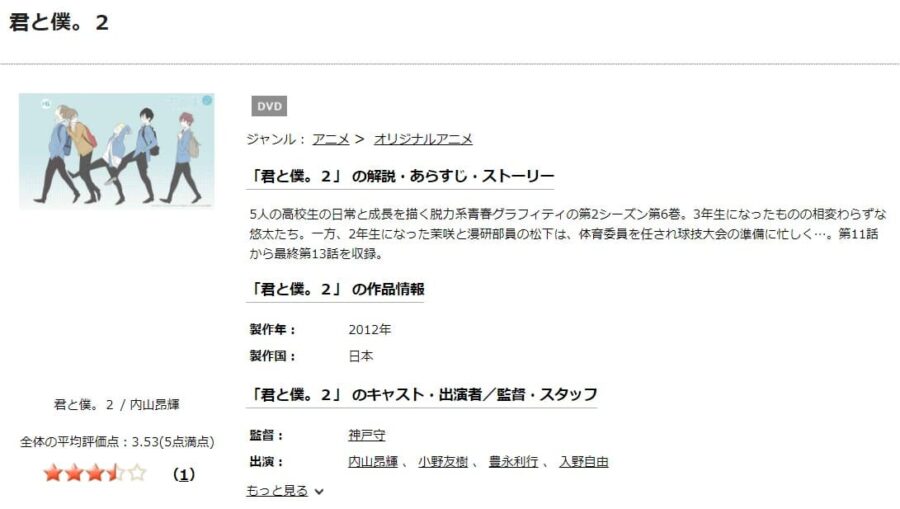 きみぼく2DISCAS