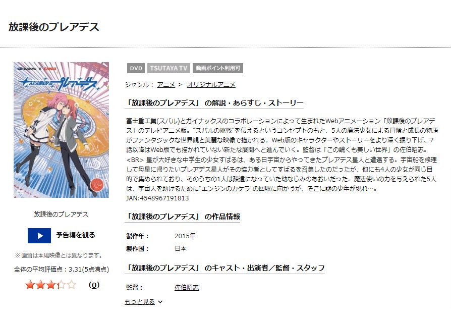 放課後のプレアデスDISCAS