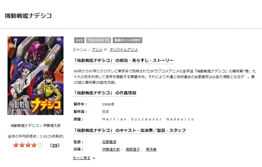 機動戦艦ナデシコDISCAS
