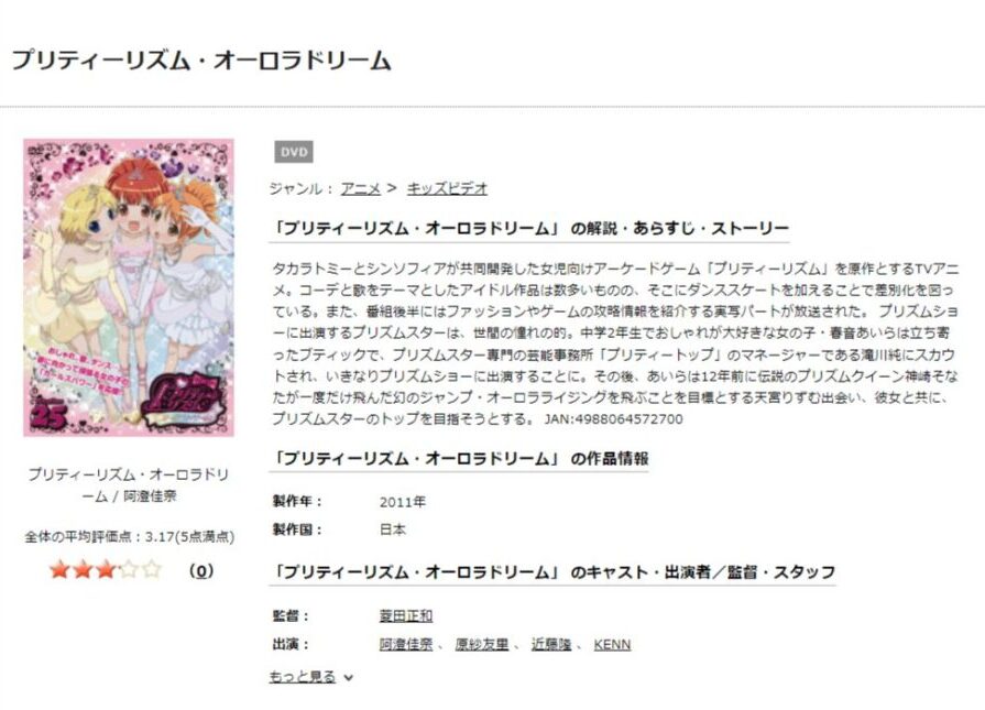 プリティーリズムADDISCAS
