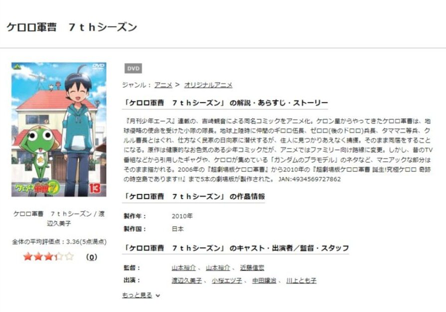 ケロロ軍曹7