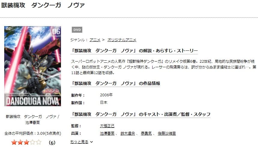 ダンクーガノヴァDISCAS