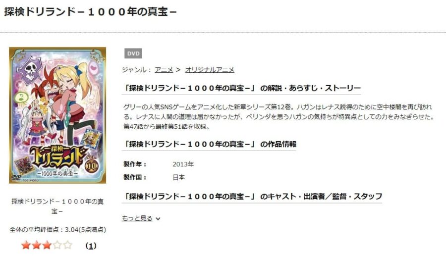 ドリランド1000年DISCAS