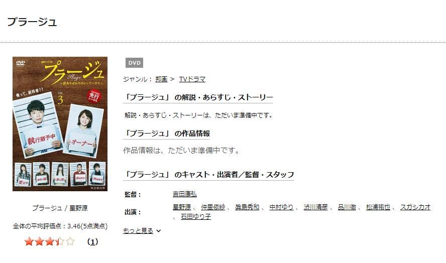 プラージュ ~訳ありばかりのシェアハウス~ TSUTAYA DISCAS