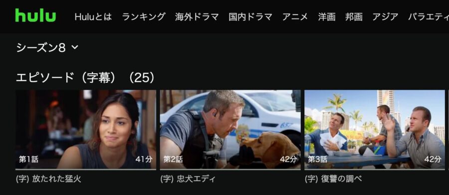 Hawaii Five 0 シーズン8の動画を日本語字幕で無料で見れる配信サイトまとめ