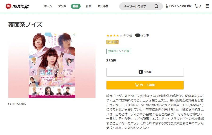 覆面系music.jp