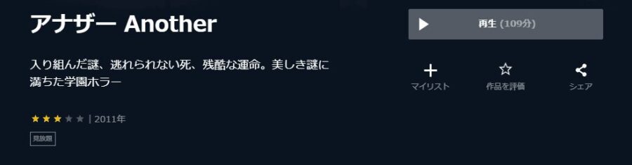 アナザーU-NEXT