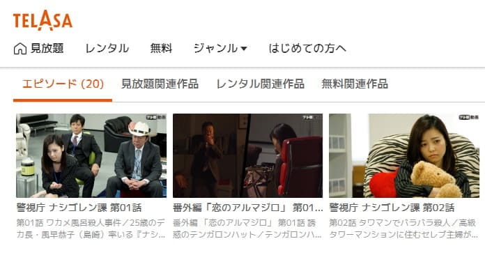 警視庁 ナシゴレン課 番外編 恋のアルマジロTELASA