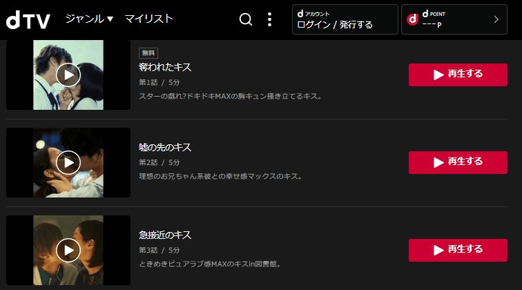 キス×kiss×キス Last chapter of LovedTV