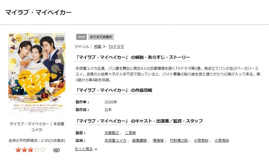 マイラブ・マイベイカーDISCAS
