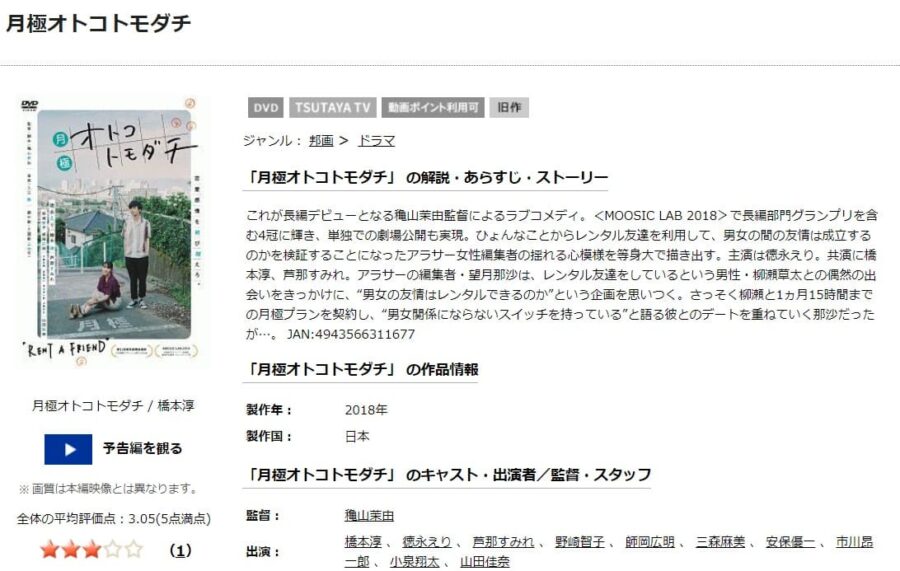 月極オトコトモダチDISCAS