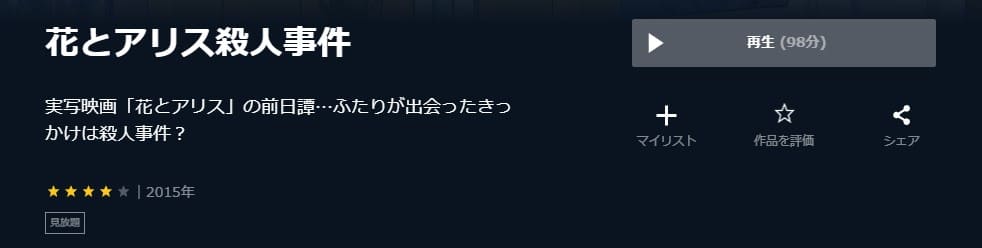 花とアリス殺人事件