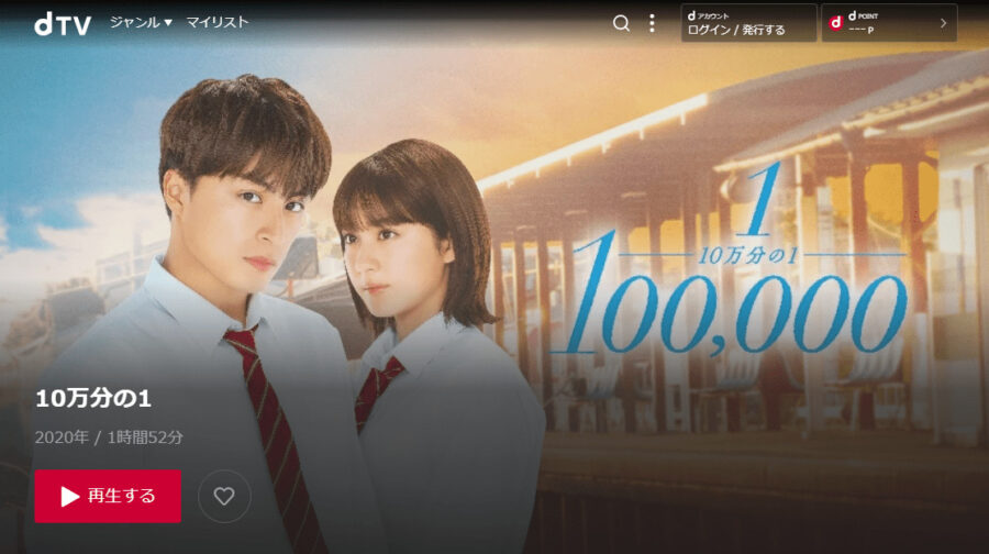 10万分の1dTV