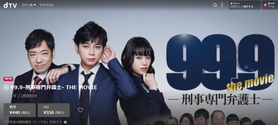 99.9THEMOVIE dTV