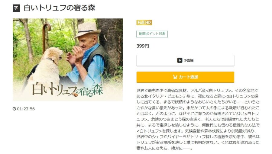 白いトリュフの宿る森music.jp