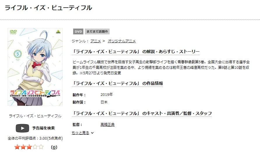 ライフルTSUTAYA DISCAS画像
