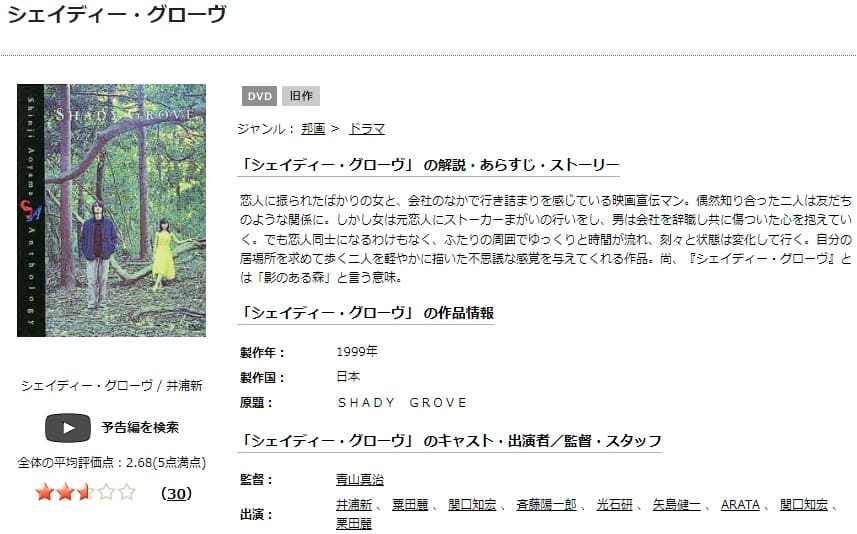 シェイディー・グローヴDISCAS