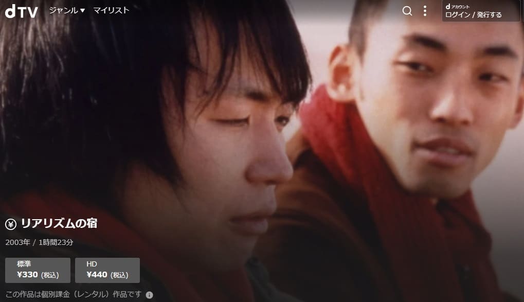 リアリズムの宿dTV