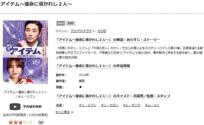 アイテムDISCAS